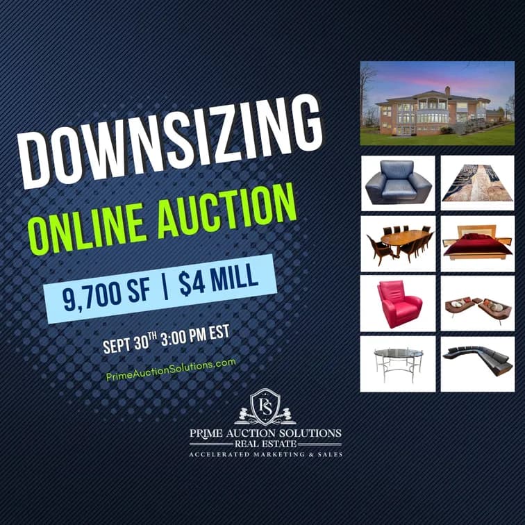 9,700 SF McLean $4 Million Mansion Downsizing Auction — auction photograph 2