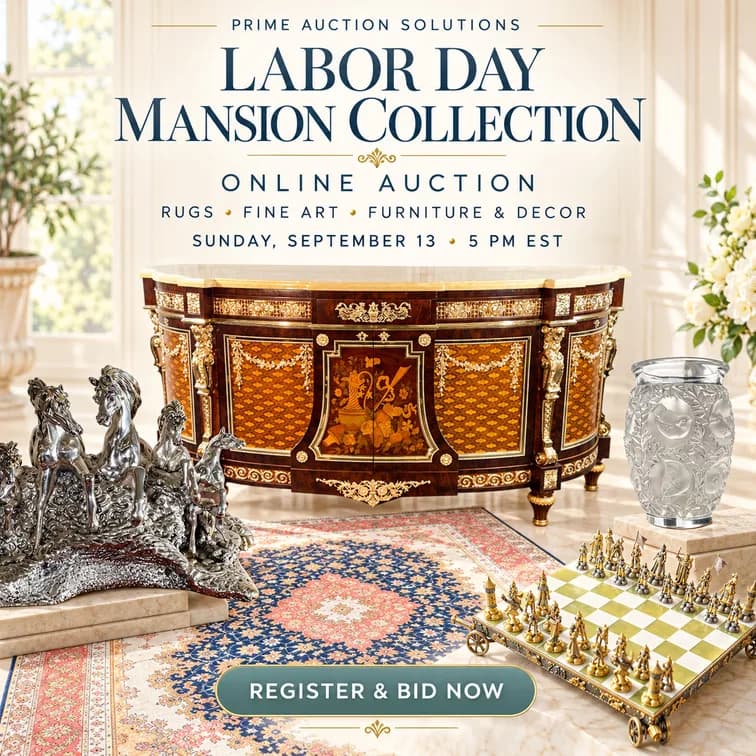 Labor Day Mansion Collection Online Auction — auction photograph 2
